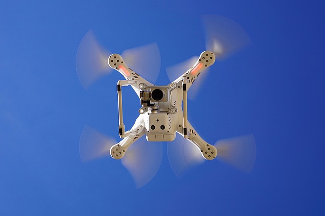 natáčení dronem