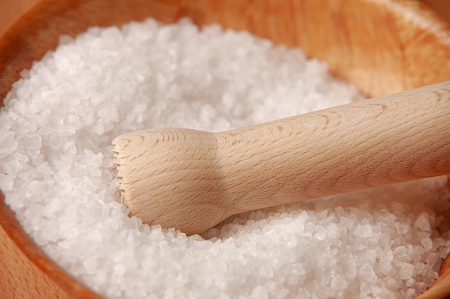 sůl v lázních